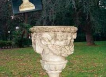 Garden white cement Pot, Vs14B