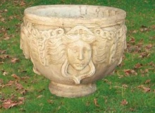 Garden white cement Pot, Vs42B