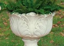 Garden white cement Pot, Vs34